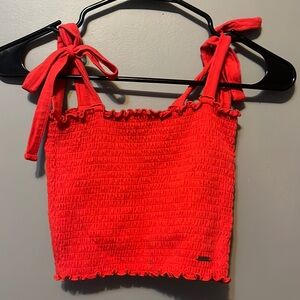 Ruched Hollister Top